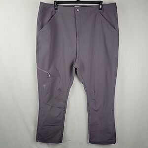 Shefly Gnara Pants Womens Size 22 GO THERE Hiking Camp Pants Full Fly Stretch